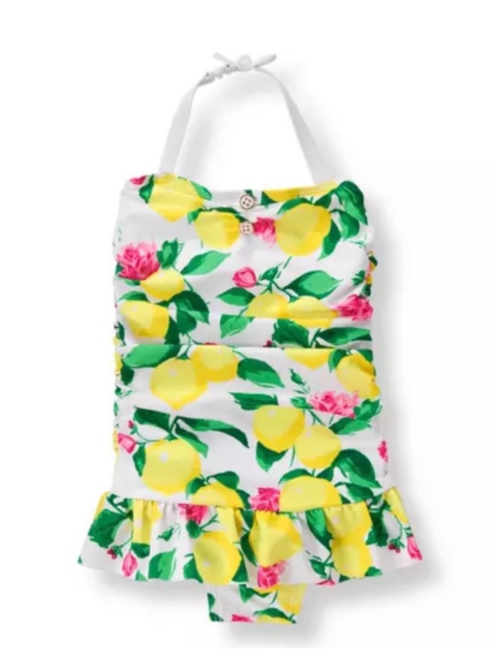Janie & Jack Lemons Toddler Swimsuit Size 5